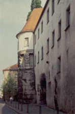 Regensburg (D). Porta Praetoria des Legionslagers