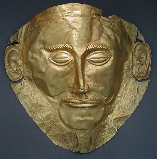 Gold mask