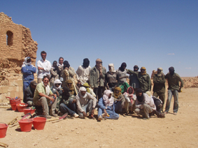 Tuaregs from Niger – the indispensable workforce of this project